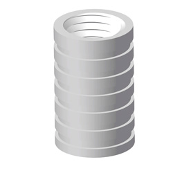 FERRULE ONLY 7/8'' PLATED