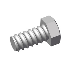 COIL BOLT 3/4"X2-1/2, PLAIN