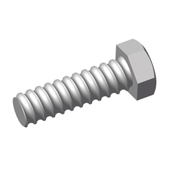 COIL BOLT 3/4"X3, PLAIN