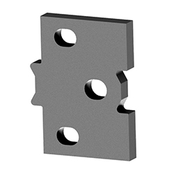 INSULATED ANCHOR 10T 4X8", BLACK