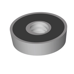 ROUND MAGNET 2-1/16''X9/16'' W 3/4'' NC THREAD