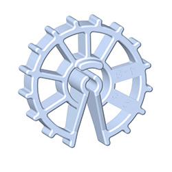 REBAR WHEEL 1'' COVER, #2-3 BAR (2000/CTN.)