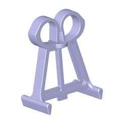 SNAPFIX 3-1/2'' COVER, M-4 BAR (500/CTN.)