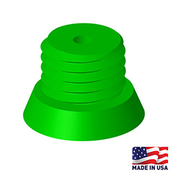THREADED PLASTIC PLUG 3/4'' NC WITH 1/4" SET BACK