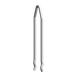 DOUBLE T ANCHOR 10T, 22-7/8", 20MM WAVY TAIL, GALVANIZED