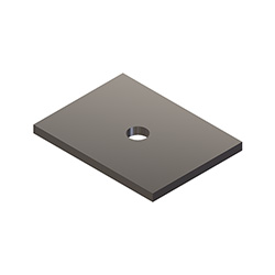 FLAT WASHER FOR 3/4" COIL BOLT 4"X5"X1/4"