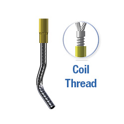 WAVED TAIL 8T COIL THREAD 1-1/4"