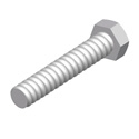 COIL BOLT 1/2"X3, PLAIN