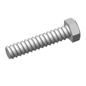 COIL BOLT 3/4''X4'', PLAIN