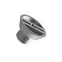CASTIING CAP 1/2" NC ZINC