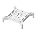 T-BAR ANCHOR PLASTIC BASE IN WHITE