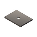 FLAT WASHER FOR 1/2"COIL BOLT 3"X4"X1/4"